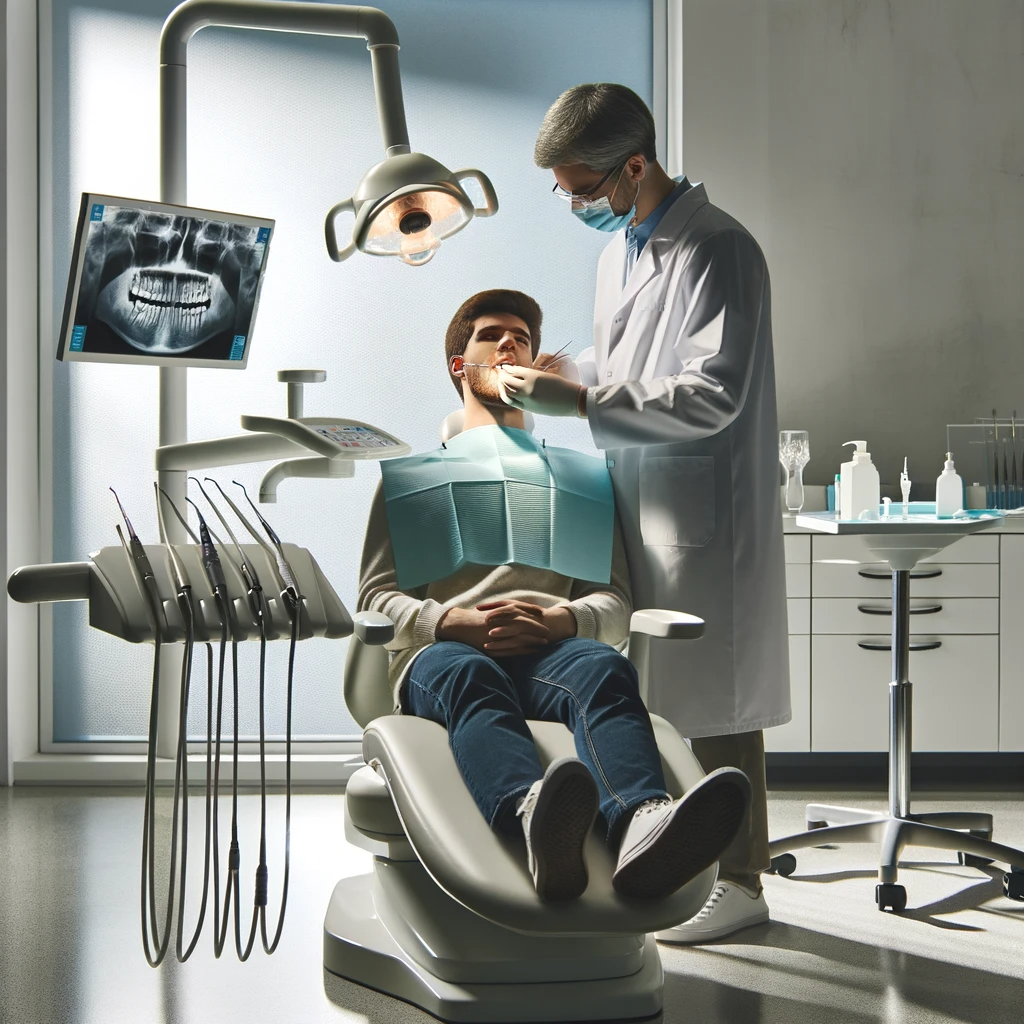 фотография лечения у стоматолога